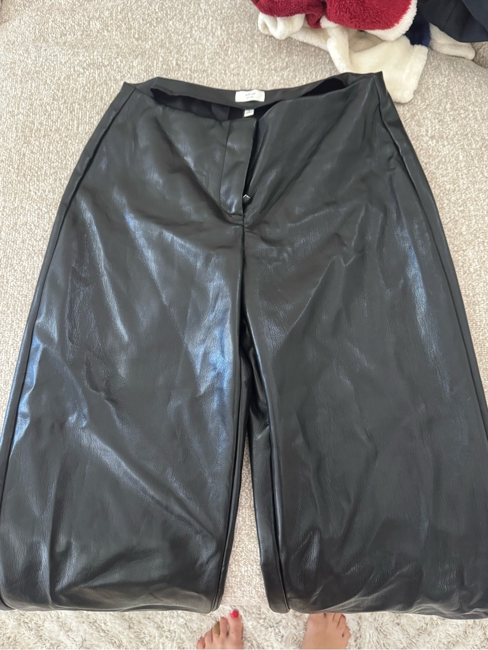 Aritzia Faux Leather Pant
